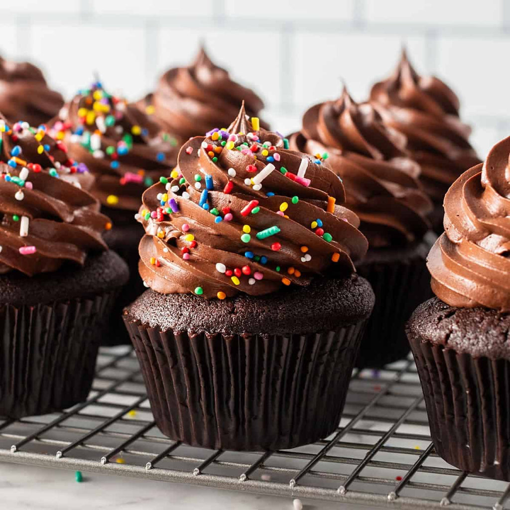 Quad Chocolate Cupcake