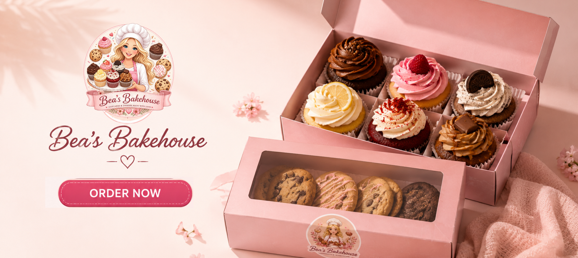 Cupcake banner