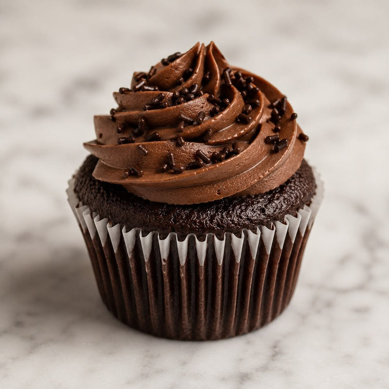 Quad Chocolate Cupcakes
