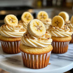 Banana Choc Chip Cupcake