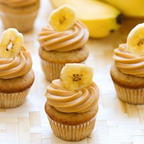Banana Choc Chip Cupcake
