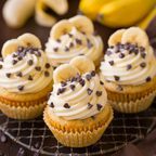 Banana Choc Chip Cupcake